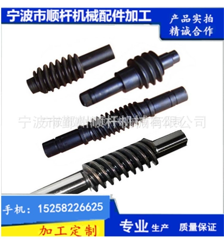 承接減速（sù）機 升降（jiàng）機 電機等配件 多頭蝸杆機床絲（sī）杆