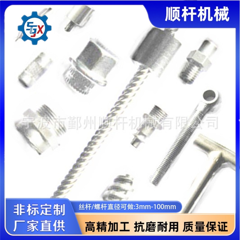梯（tī）形絲杆 蝸杆渦輪 傳動件（jiàn）生產（chǎn）廠家
